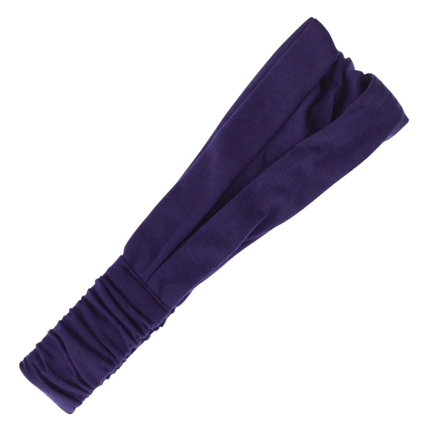 Adjustable Headbands for Women's Hair and Girls, Women's Fashion Headbands, Stretchy Headbands for Women, Wide Headband, Cotton Headbands for Women, Fabric Headband