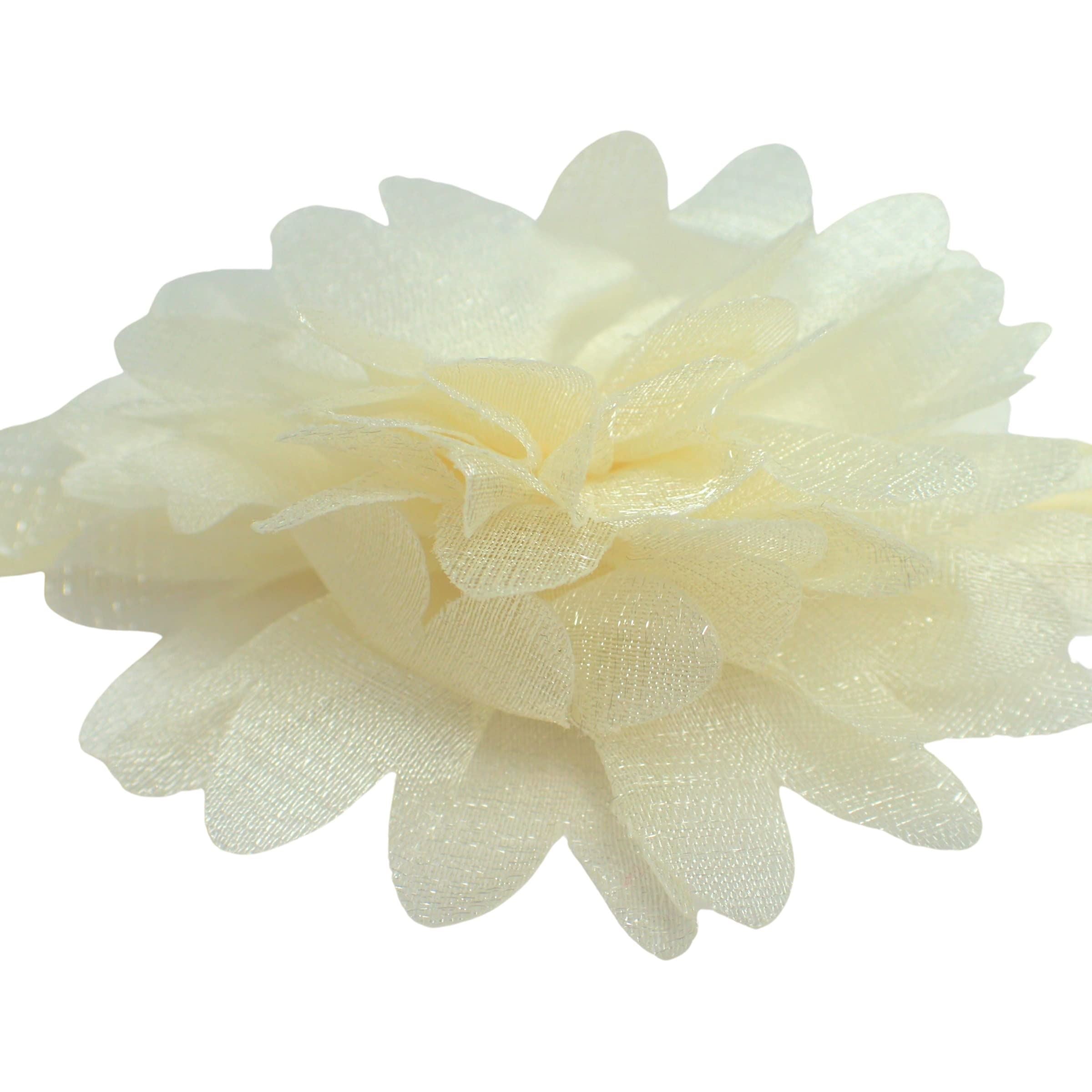 Satin Baby Flower Headband for Girls, Girls Hair Accessories, Hair Accessories for Girls, Kids Hair Accessories, Hair Elastics, Girls Hair Bands