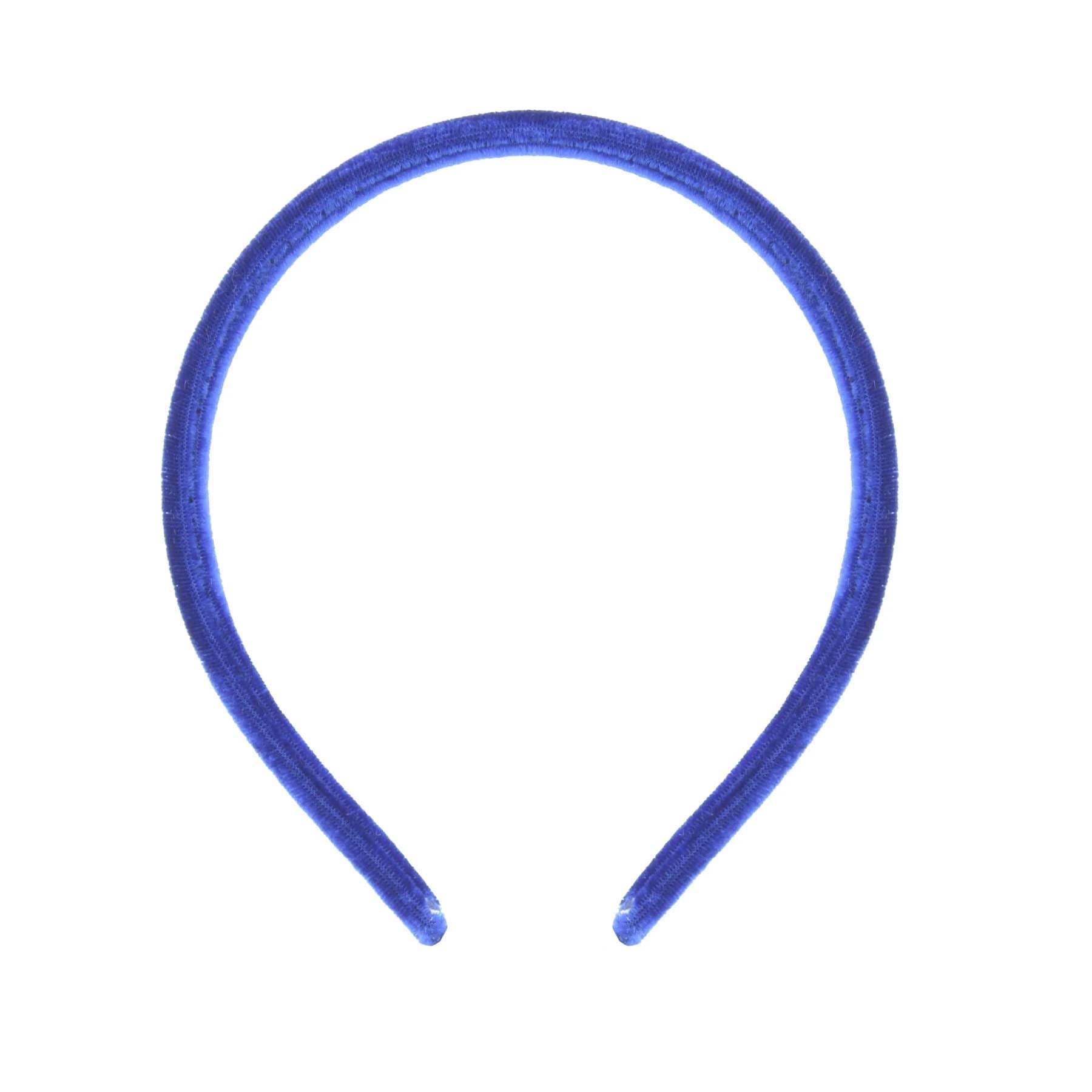 1cm/0.4" 6 piece Thin Velvet Hair Bands, Head bands Alice Bands Adult Women