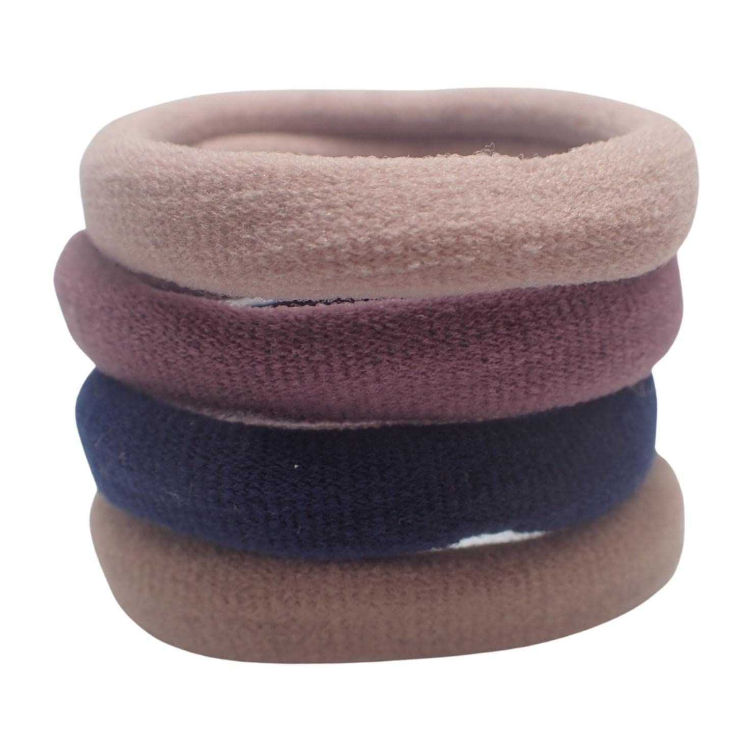 Thick Hair Bands for Women and Girls, Hair Bobbles Elastic Hair Bands Ponytail Holders Hair Ties Hair Elastics Hairbands Women Hair Ties No Damage