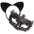 Masquerade Mask and Cat Ears set, Face Masks, Fancy Dress, Alice Bands Adult Women, Venetian Mask, Cat Costume, Dress Up, Cosplay Accessories