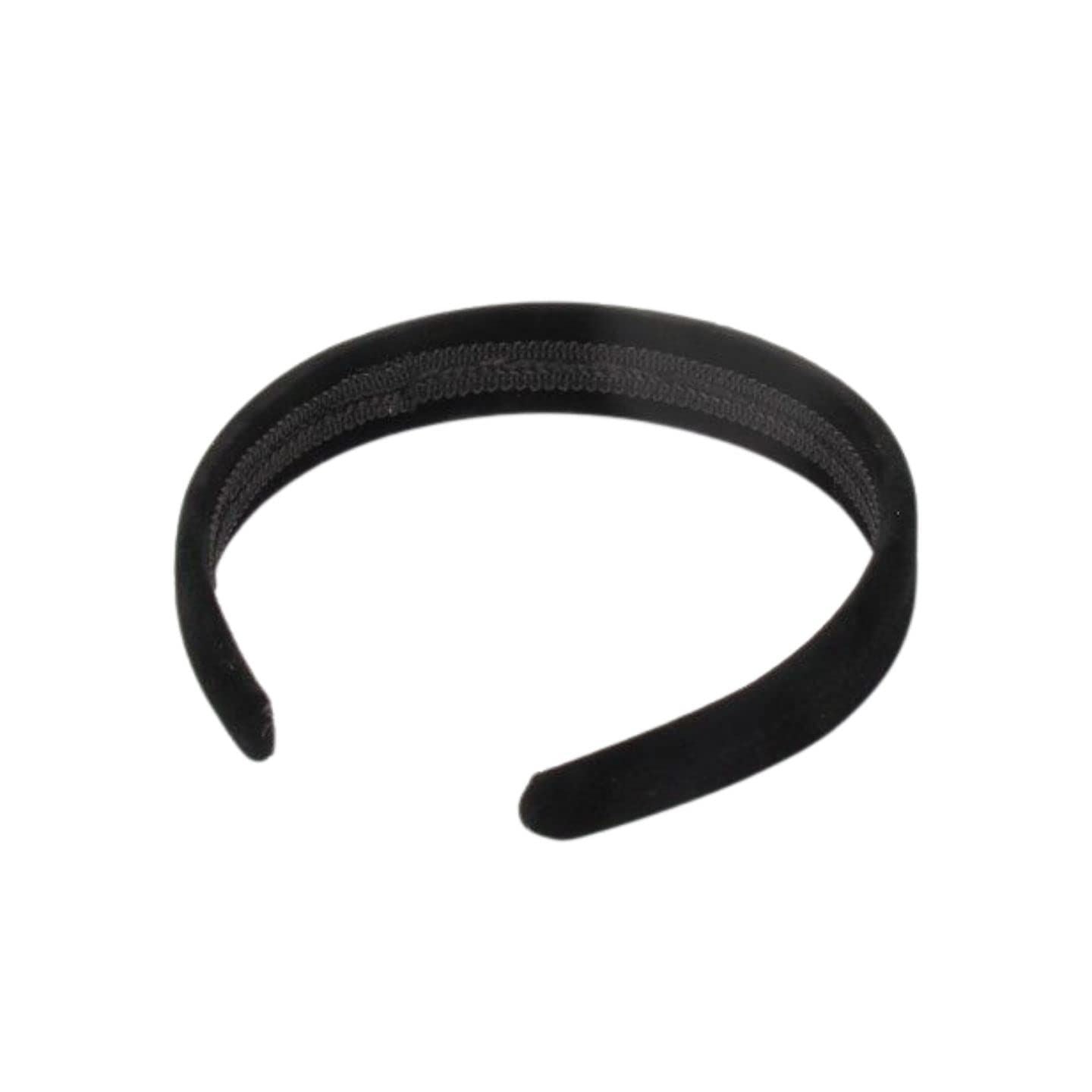 Velvet Padded Alice Headband Hairband Hair Band Head Band Women Girls 90s 80s 70s 60s Wedding Hen Party Bridal Festival Adult Wonderland Thick Wide Hard