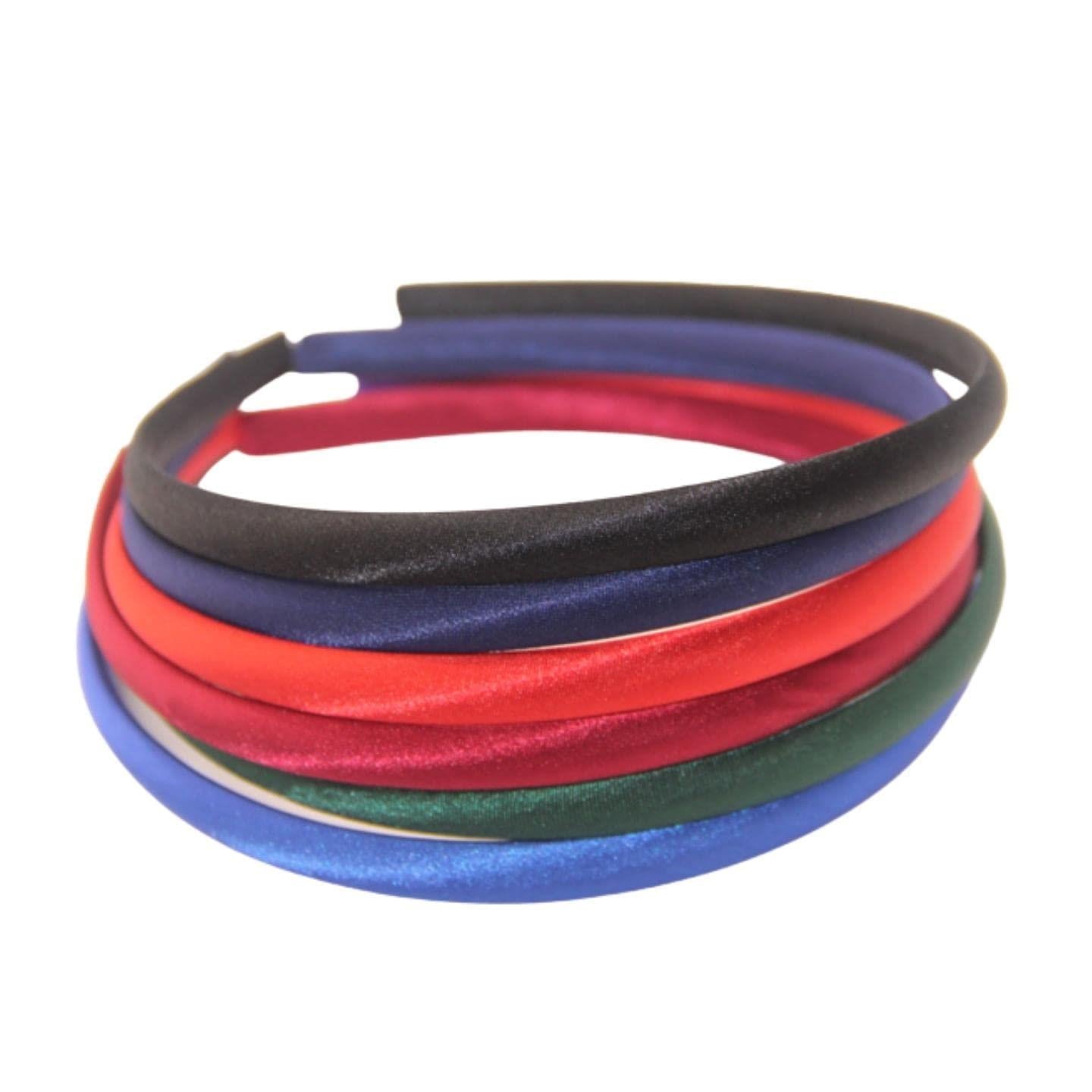 1cm Wide Headband Multipack, Various Designs & Styles For Girls, Ladies, Unisex Adults & Unisex Kids Hair