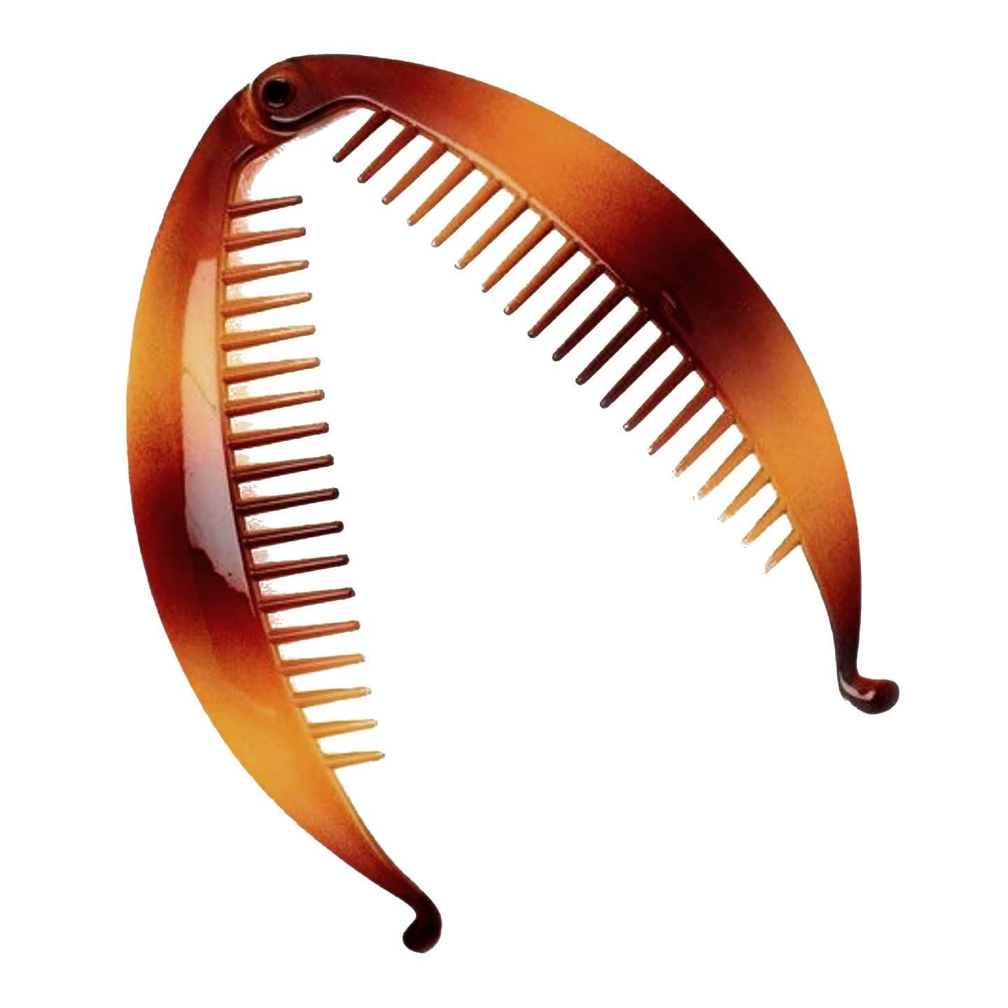 Hair Banana Clips Banana Fish Women Ladies Girls Kids Long Thick Wide Tooth Comb Pins Light Double Grippers Styling Products