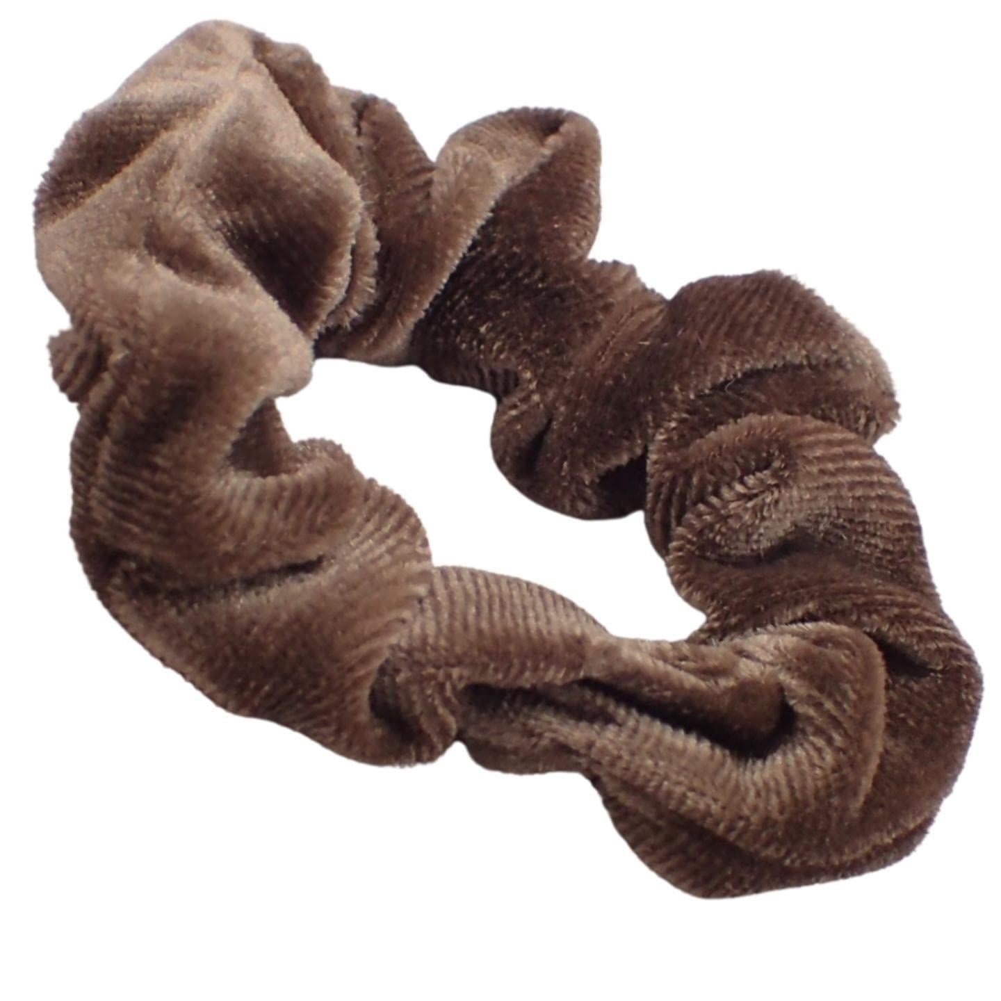 Small Skinny Velvet Hair Scrunchies Pack of 2 Scrunchies for Women & Girls, Cute Soft Scrunchy Hair Tie, Cute Hair Bobble, Velvet Hairband for Ladies & Kids Scrunchies