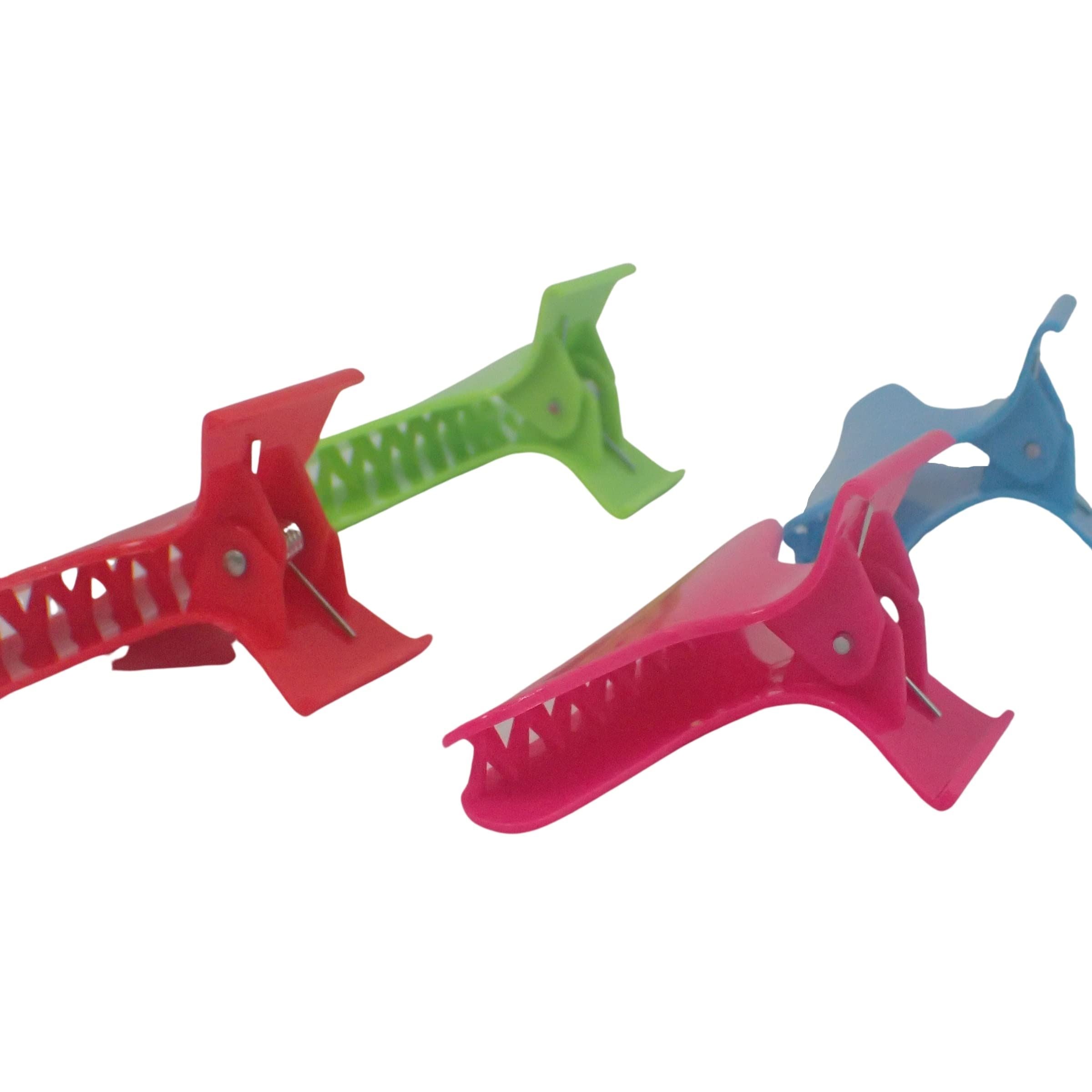 4pc Butterfly Hair Clips for Women and Girls, Claw Clips, Hairdressing Clips, Hair Clips for Styling, Sectioning Hair Clips, Hair Claw Clip, Hair Accessories