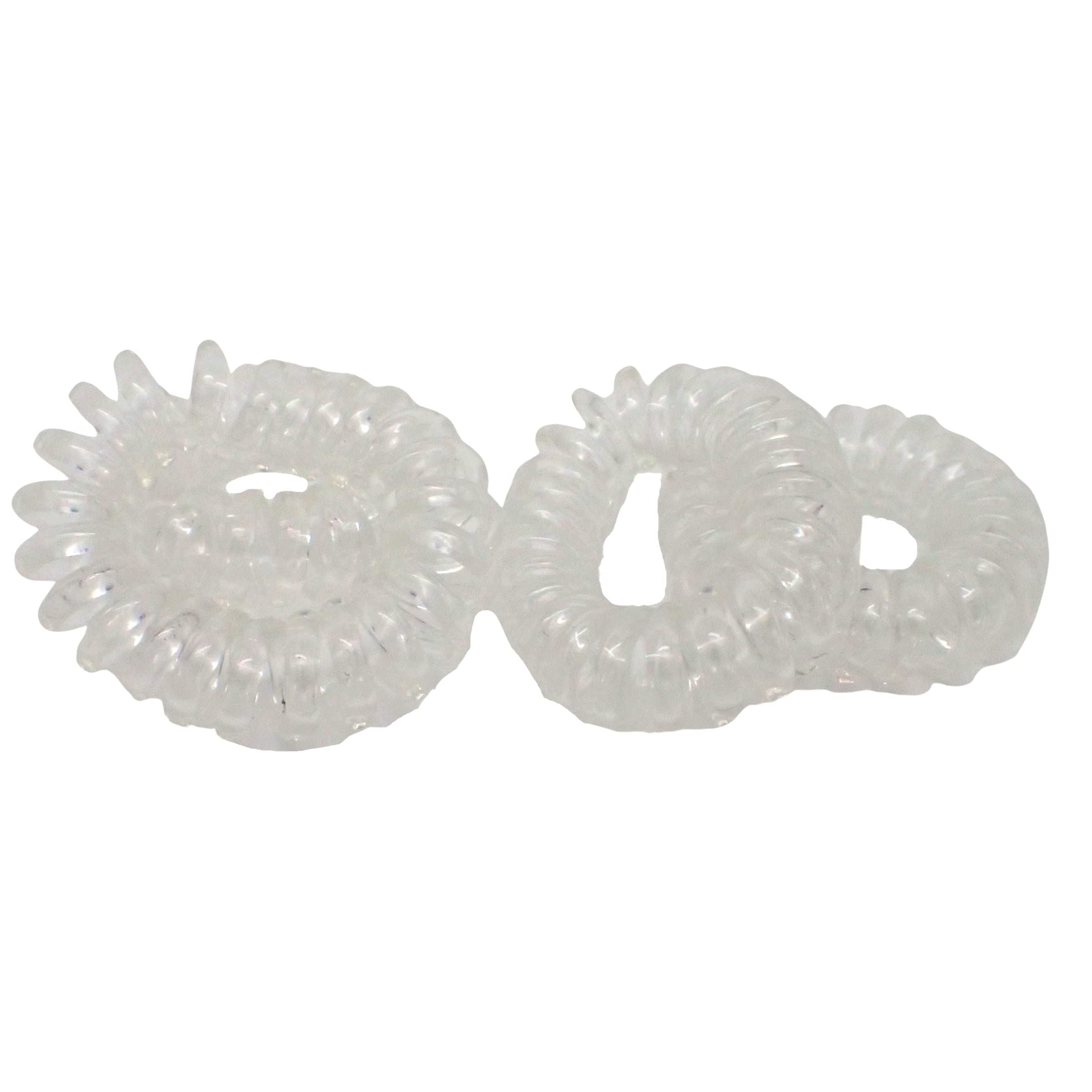 Spiral Hair Ties for Girls and Women, Hair Accessories for Girls, Hair Bobbles, Hair Elastics, Hair Bands for Women, Hair Scrunchies, Elastic Bands for Hair
