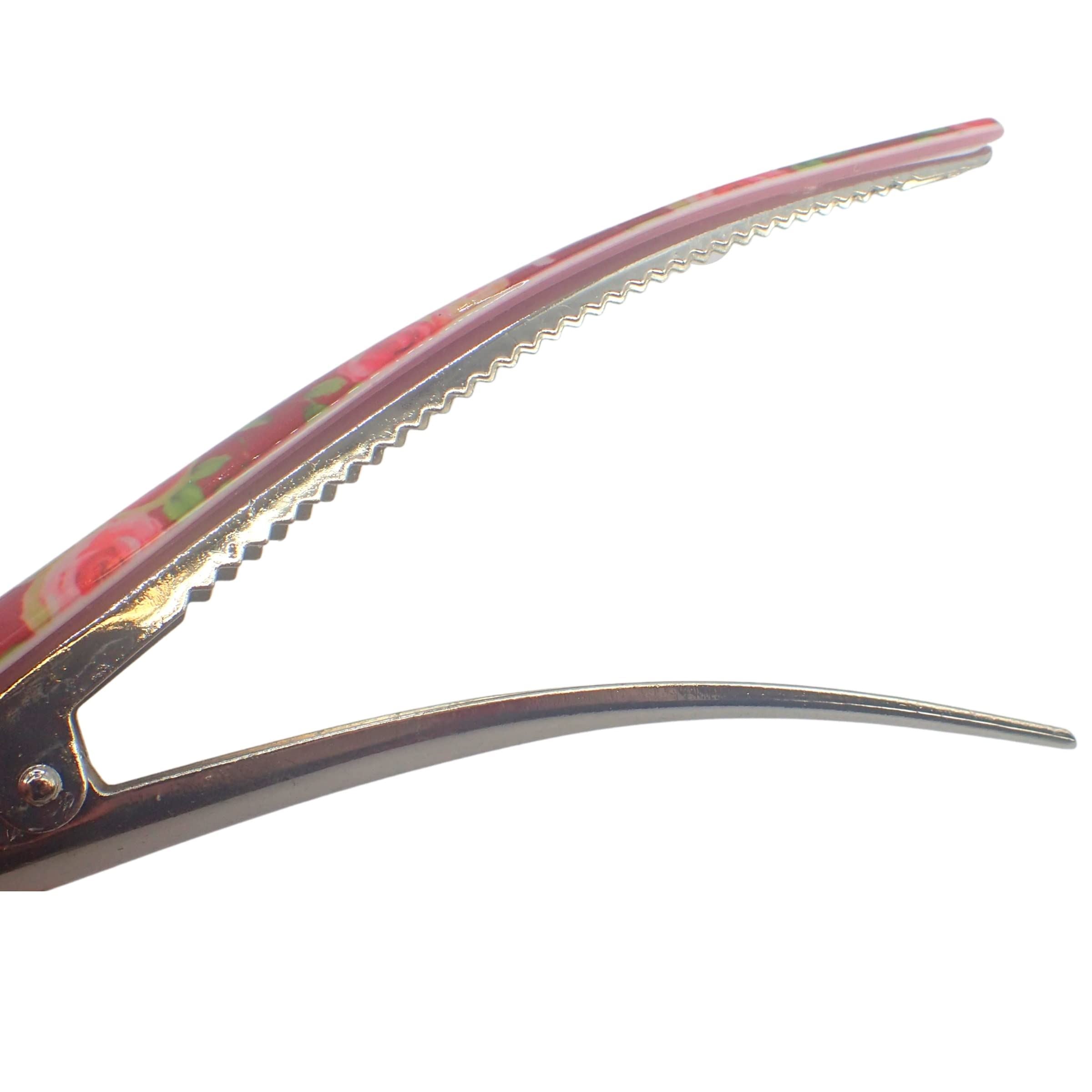 13cm Hair clips for Women, Duckbill / Beak / Concorde design, Sectioning Hair Clips