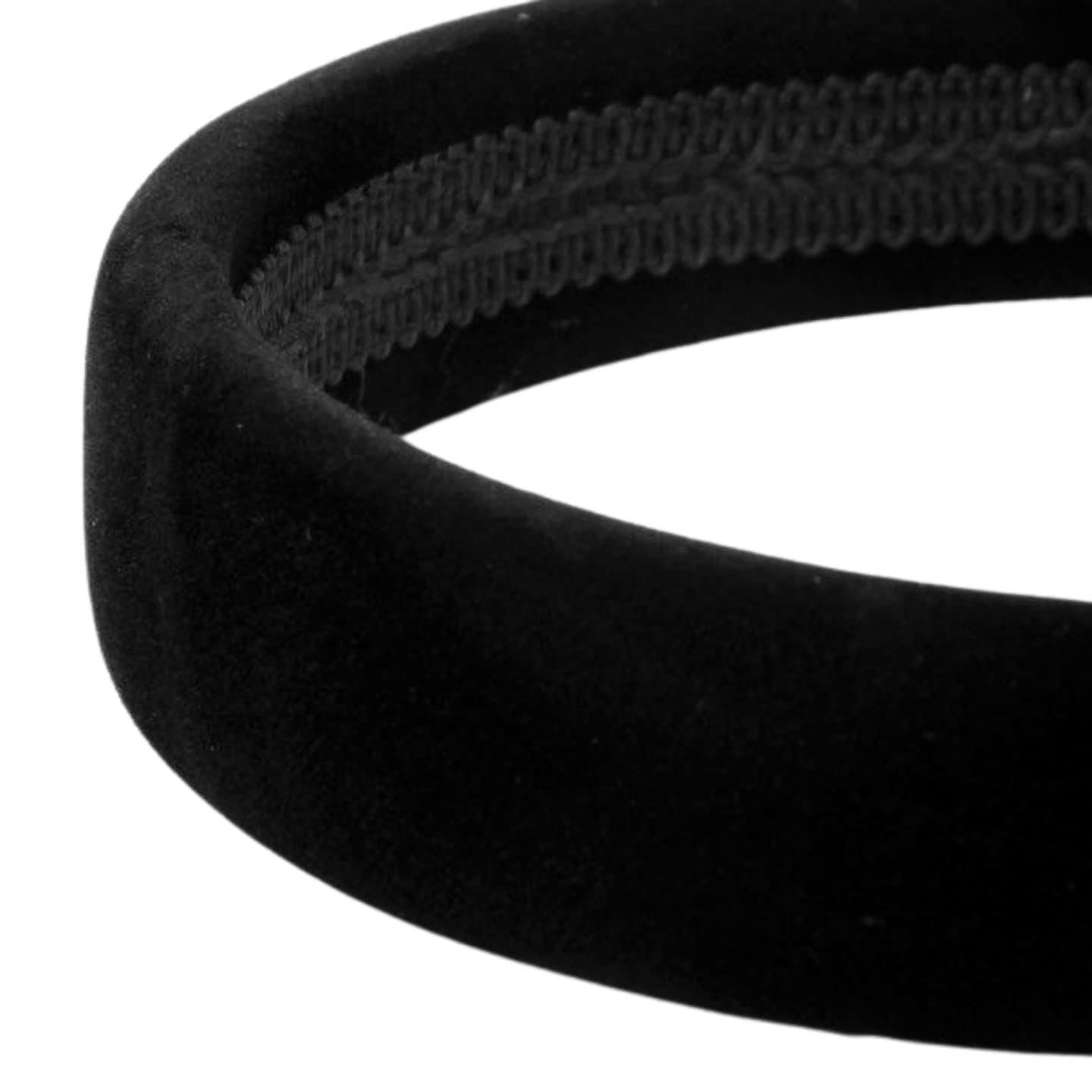 Velvet Padded Alice Headband Hairband Hair Band Head Band Women Girls 90s 80s 70s 60s Wedding Hen Party Bridal Festival Adult Wonderland Thick Wide Hard