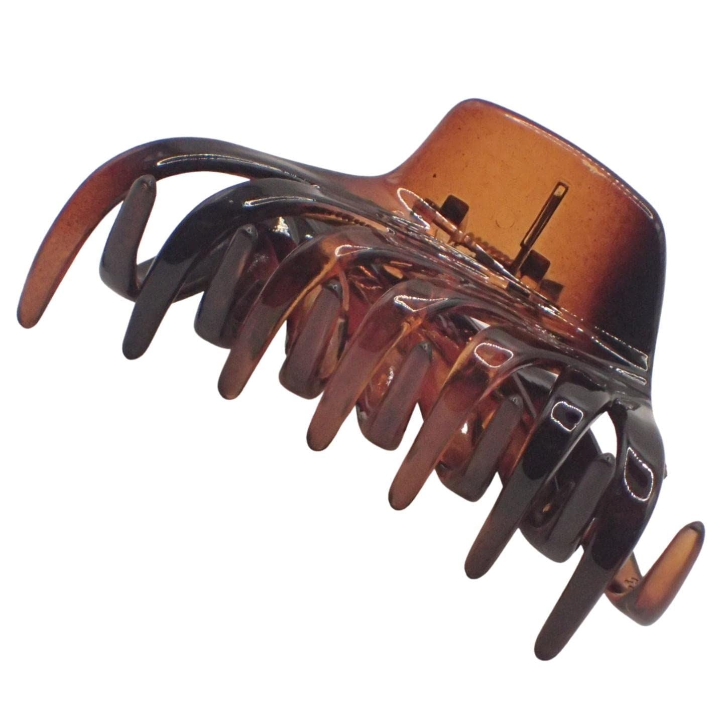 9cm Black or Brown Tort Hair Claw Clip, Detailed Hair Claw for Women & Girls, Thick Hair Claw, Hair Clips Women Claw Clips, Medium Clamps & Claws for Thick Hair