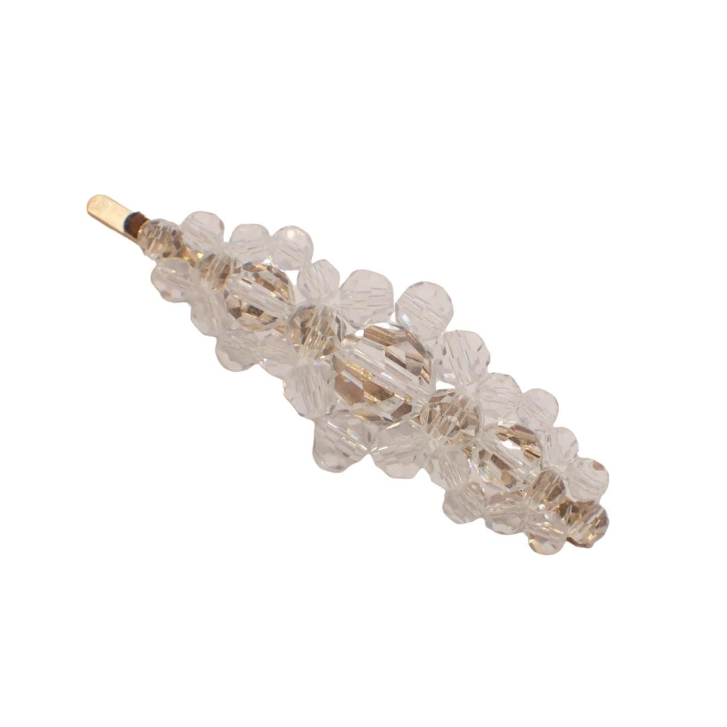 Beautiful Beaded Hair Grips, Coloured Grips For Prom, Bride or Flower Girl, Womens Hair Clip, Bobby Pins, Kirby Grip Accessory