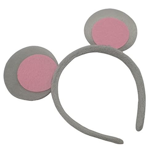 Mouse Ears Head band, Black mouse ears, Rat costume, Mice Ears with Spotty Bow, Adult Mouse Ears, Mouse Ears on Alice band for Adults and Kids, Mouse costume kids