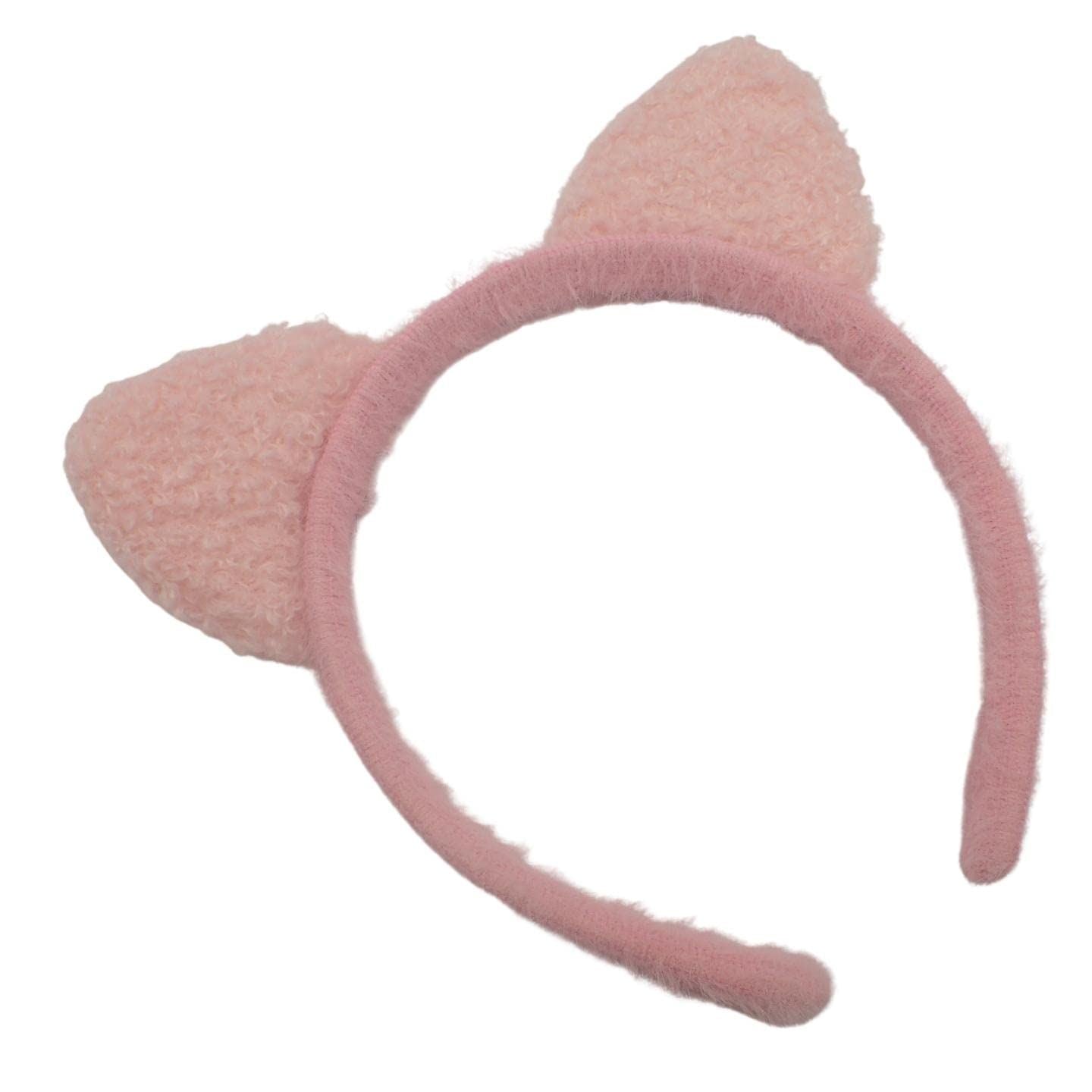 Cat Ears for Kids & Adults, Black Cat Headband, Kids Dress Up, Cosplay Accessories, Animal Fancy Dress Costume, Fluffy Cat Ears, World Book Day Costume
