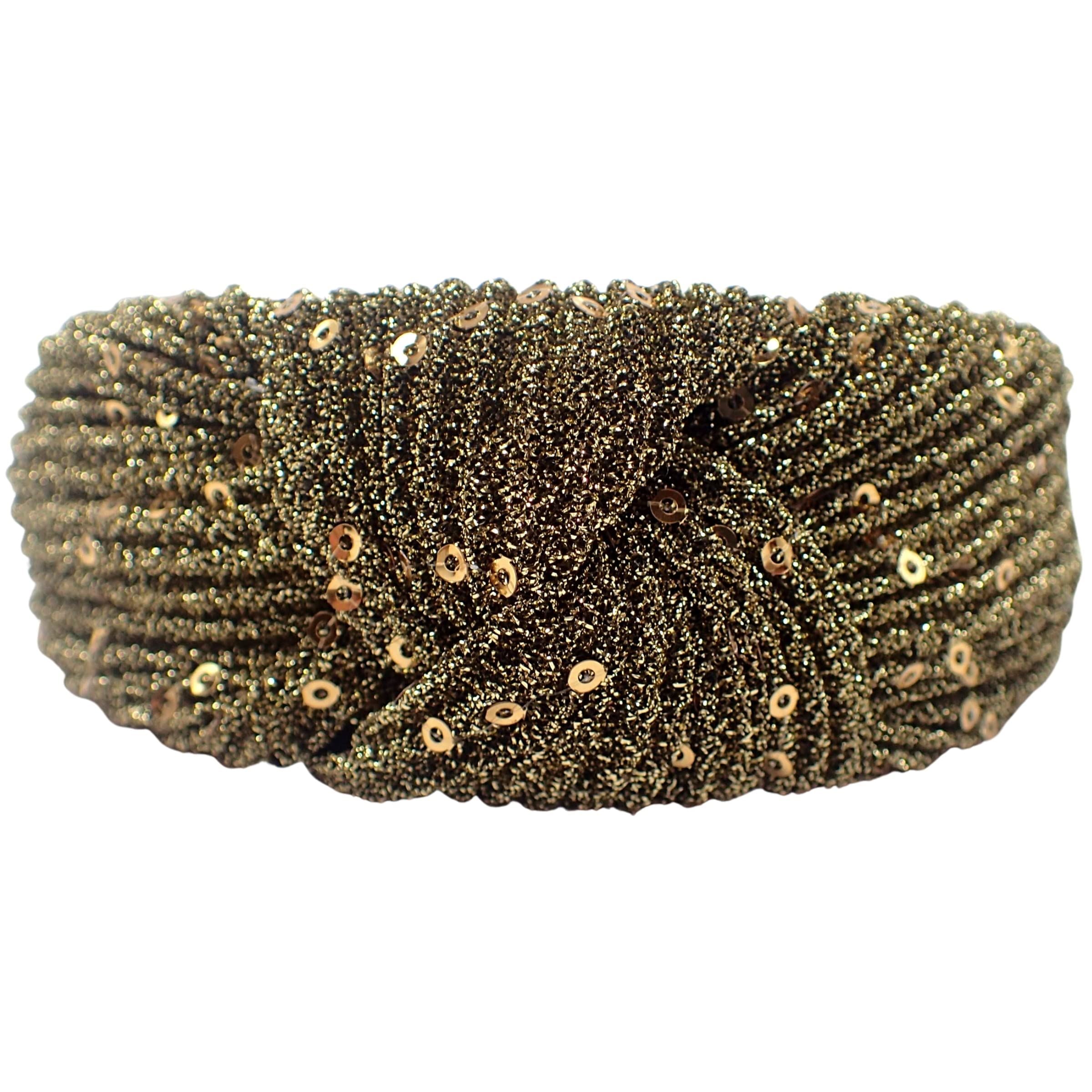 Lurex Sequin Knot Alice Bands Adult Women, Hair Accessories for Women, Hair Bands for Women, Thick Headband, Womens Headbands, Head Bands Adult Women, Wide Headbands