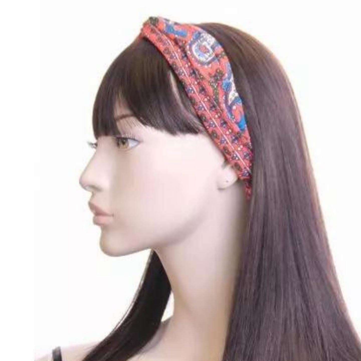 Hair Headband Bandeau Headbands Hairband Cross Knot Knotted Headband Leopard Print Headband Hair Bandeau Polka Dot Headband Bandeau For Women, Ladies, Kids, Men