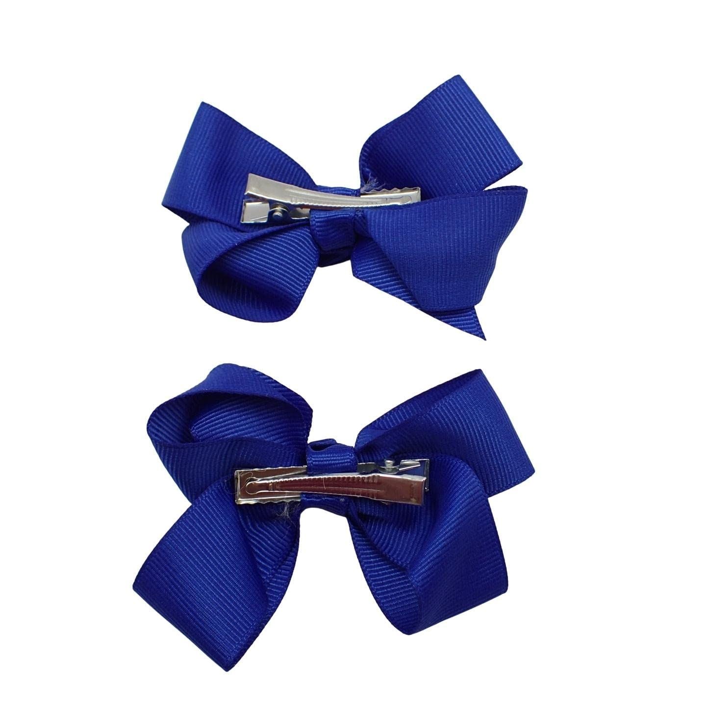 2pc Ribbon Hair Bows Hair Clip Hair Bows for Girls Hair Clips Women Girls Hair Clips Girls Hair Accessories Baby Hair Clips Crocodile Clips Hair Bows