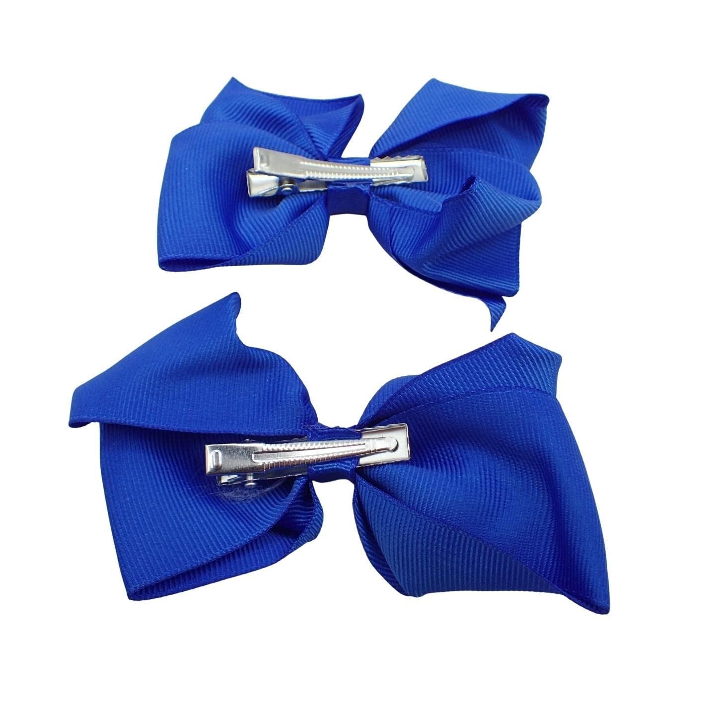 2pc Ribbon Hair Bows Hair Clip Hair Bows for Girls Hair Clips Women Girls Hair Clips Girls Hair Accessories Baby Hair Clips Crocodile Clips Hair Bows