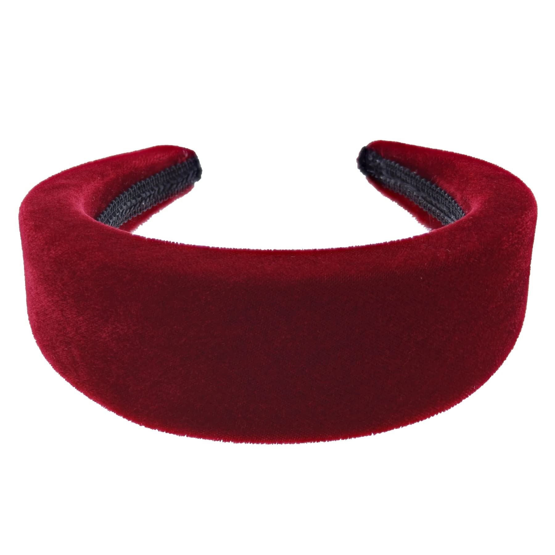 Velvet Padded Alice Headband Hairband Hair Band Head Band Women Girls 90s 80s 70s 60s Wedding Hen Party Bridal Festival Adult Wonderland Thick Wide Hard