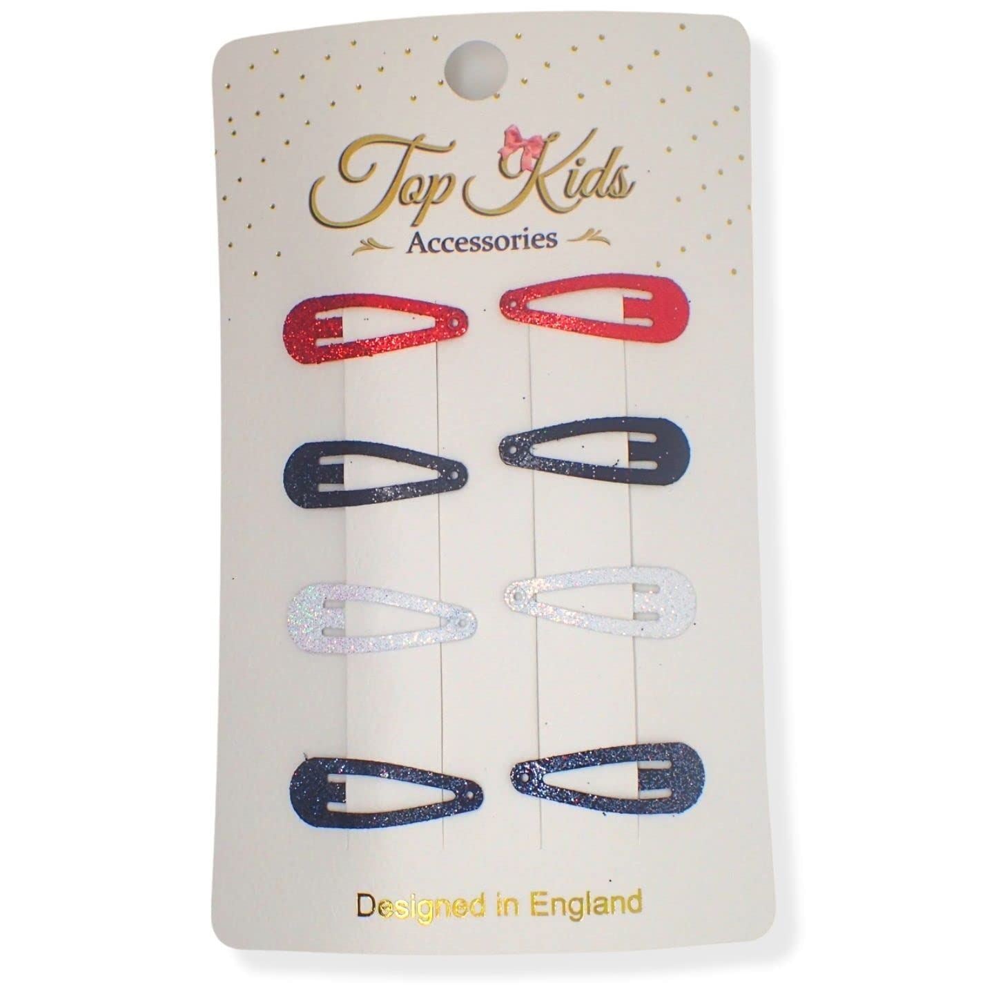 Glitter/Shaped Snap Hair Clips for Girls and Women, Girls Hair Accessories, Hair Styling Clips, Hair Slides, Mini Hair Clips, Toddler Hair Clips, Metal Hair Clips