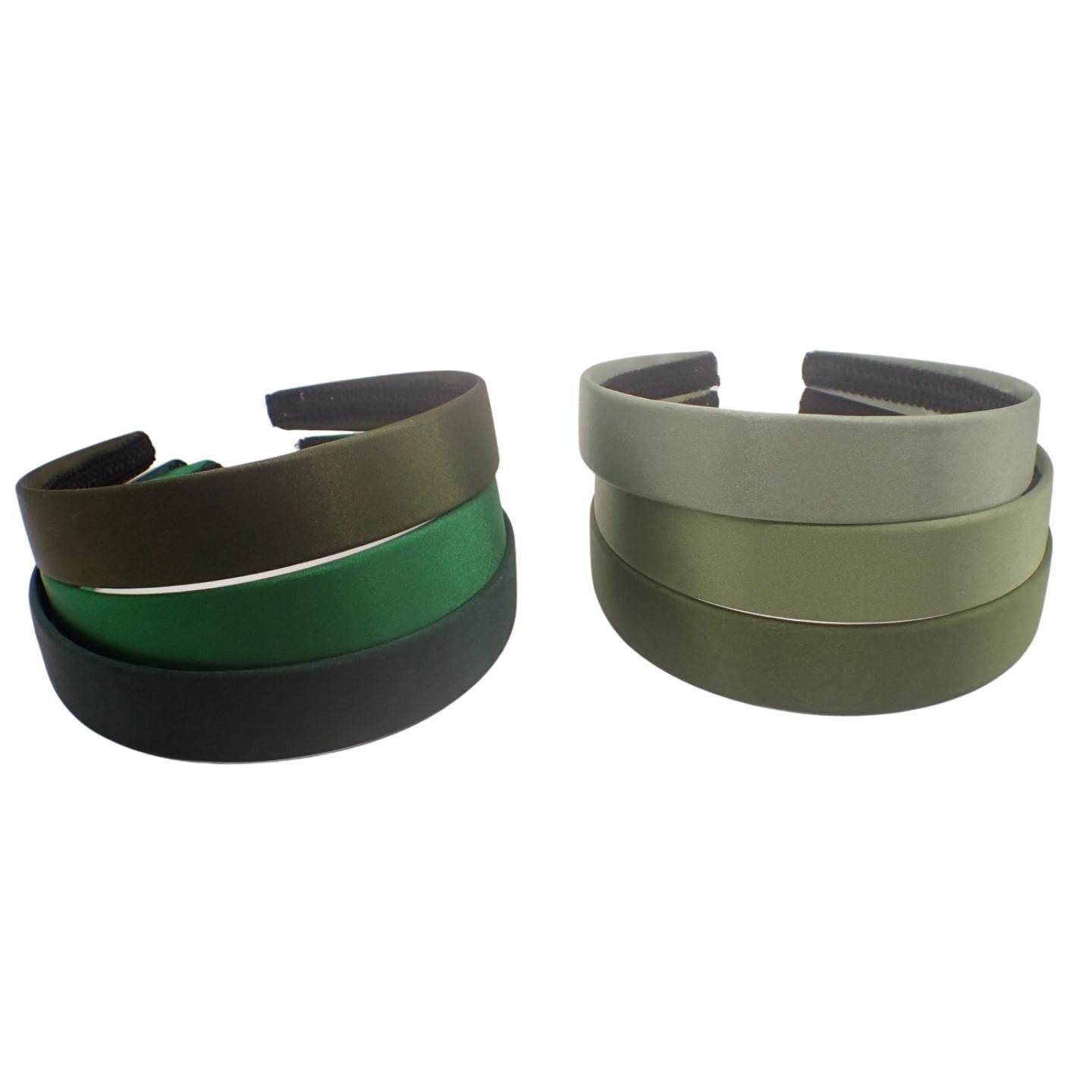 6pcs 2.5cm Wide Alice Headband Multipack, Various Designs & Styles For Girls, Ladies, Unisex Adults & Unisex Kids Hair