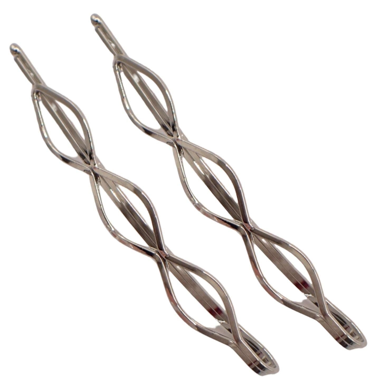 Decorative Geometric & Other Patterns Metal Hair slides, Hair Grip, Clip, Simple & Cute, Unisex Hair Accessories