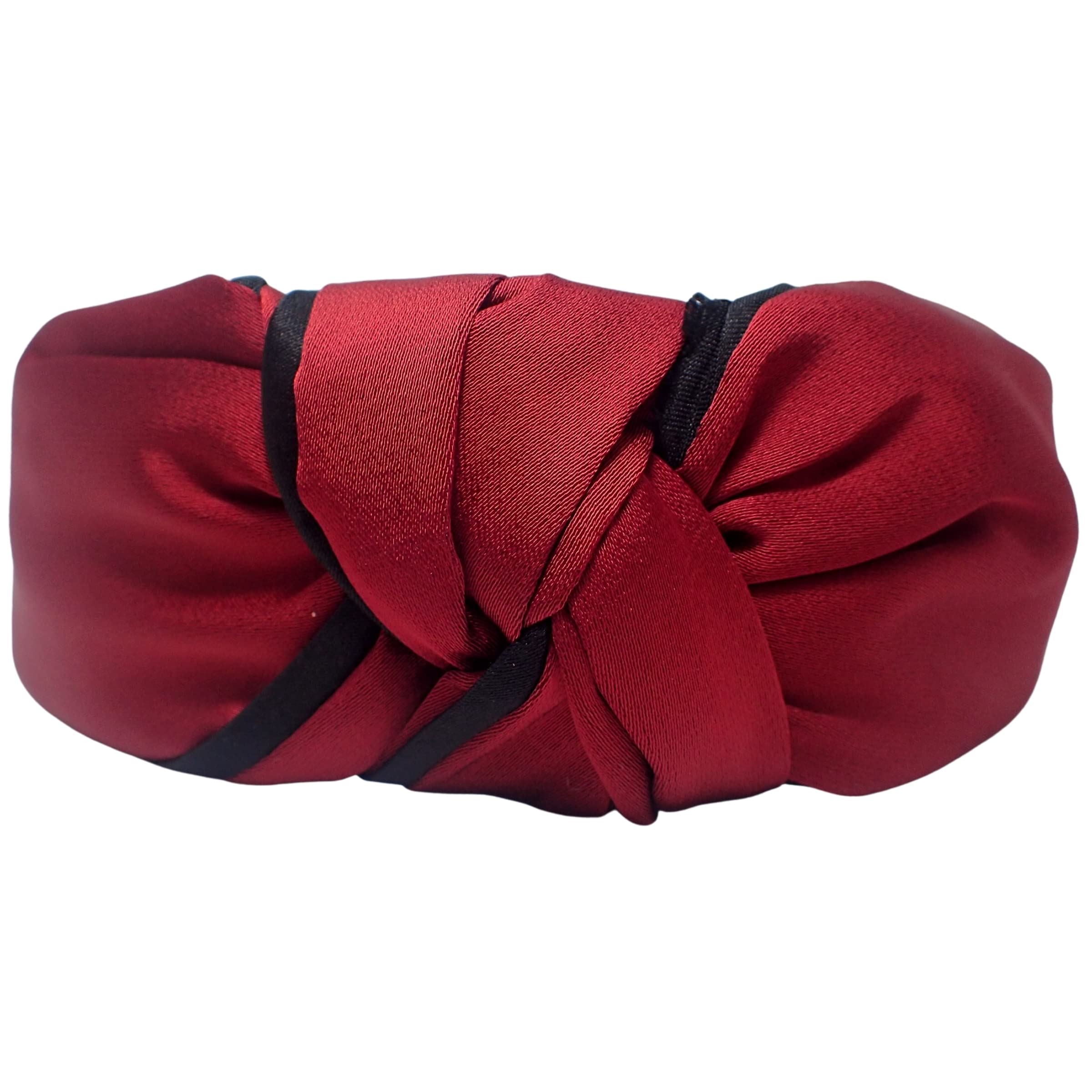 Chiffon Knot Alice Bands Adult Women, Hair Accessories for Women, Hair Bands for Women, Thick Headband, Womens Headbands, Head Bands Adult Women, Wide Headbands