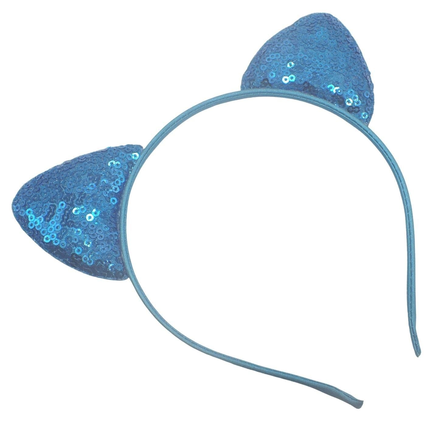 Cat Ears for Kids & Adults, Black Cat Headband, Kids Dress Up, Cosplay Accessories, Animal Fancy Dress Costume, Fluffy Cat Ears, World Book Day Costume