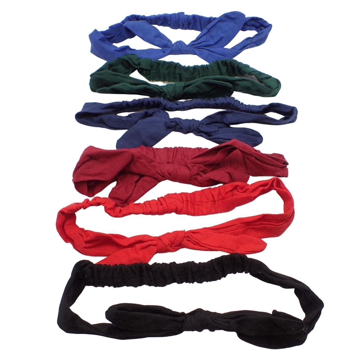 Headband Bandeau Headbands Knotted Head Band Unicorn Headband Kids Hair Headbands Gingham Headbands School Headbands Bandeau Bandeaux For Children, Kids, Girls, Boys