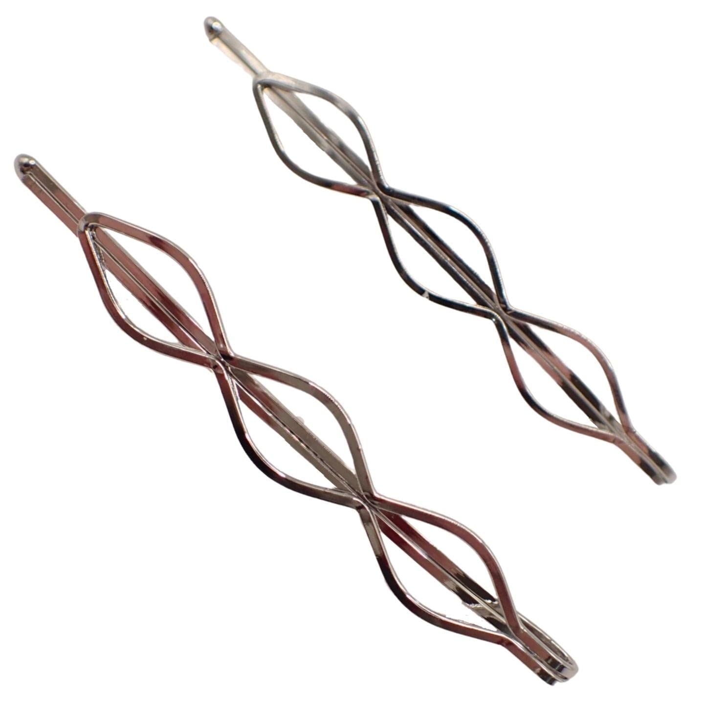 Decorative Geometric & Other Patterns Metal Hair slides, Hair Grip, Clip, Simple & Cute, Unisex Hair Accessories