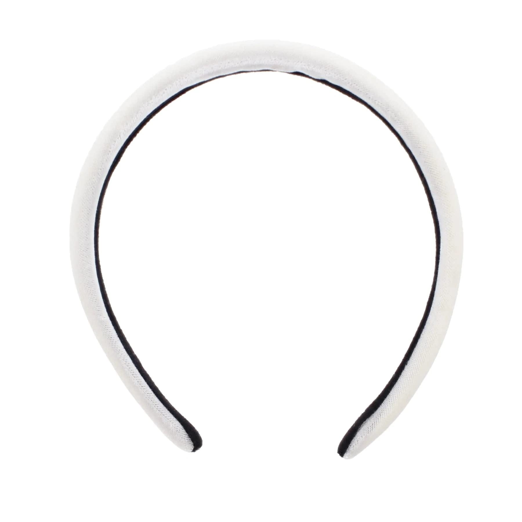 Velvet Padded Alice Headband Hairband Hair Band Head Band Women Girls 90s 80s 70s 60s Wedding Hen Party Bridal Festival Adult Wonderland Thick Wide Hard