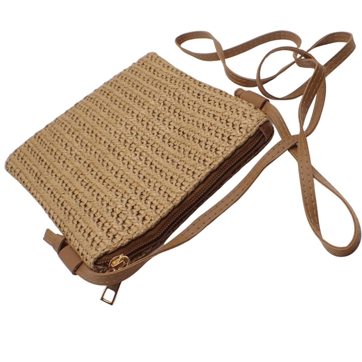 Medium/Small Boho Beach, Summer, Festival Bags, Suitable for Men, Women & Children, Crossbody Man Bags, Canvas & Straw Bag, Satchel