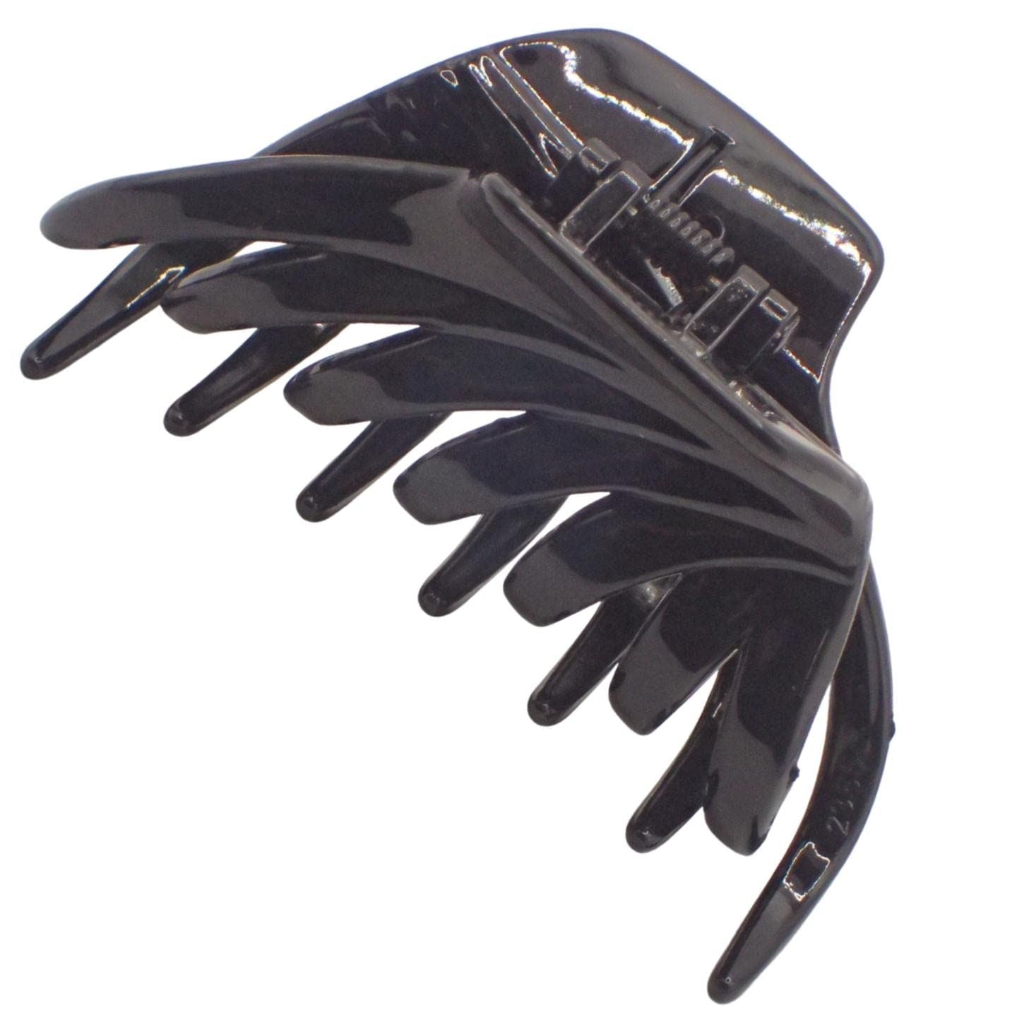 9cm Black or Brown Tort Hair Claw Clip, Detailed Hair Claw for Women & Girls, Thick Hair Claw, Hair Clips Women Claw Clips, Medium Clamps & Claws for Thick Hair