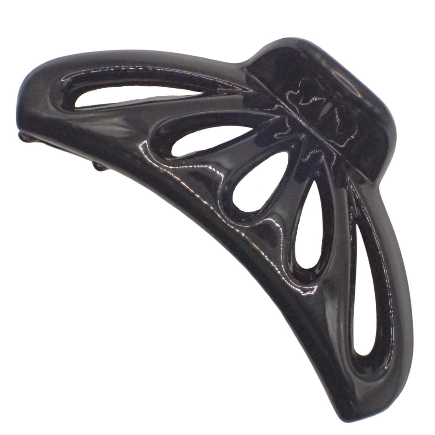 9cm Black or Brown Tort Hair Claw Clip, Detailed Hair Claw for Women & Girls, Thick Hair Claw, Hair Clips Women Claw Clips, Medium Clamps & Claws for Thick Hair