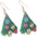 2pcs Christmas EarRings for Women or Girls, Earrings for Women Dangling Christmas Tree, Bauble, Christmas Pudding, Hooks, Studs, Reindeer Santa Hat Ho Ho Ho Holly