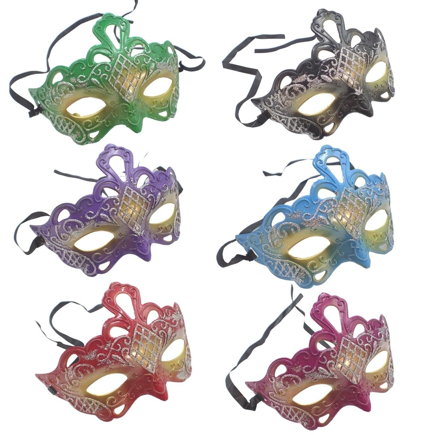 Set of Masquerade Mask for Women and Men, Masquerade Ball Mask Set, Halloween Mask, Venetian Masks For Couples, Women, Men, Fancy Dress Adult