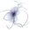 Flower Fascinator Fascinators Looped Net & Feather Fascinator Headband Weddings Royal Ascot Attached To Aliceband For Women, Ladies, Girls