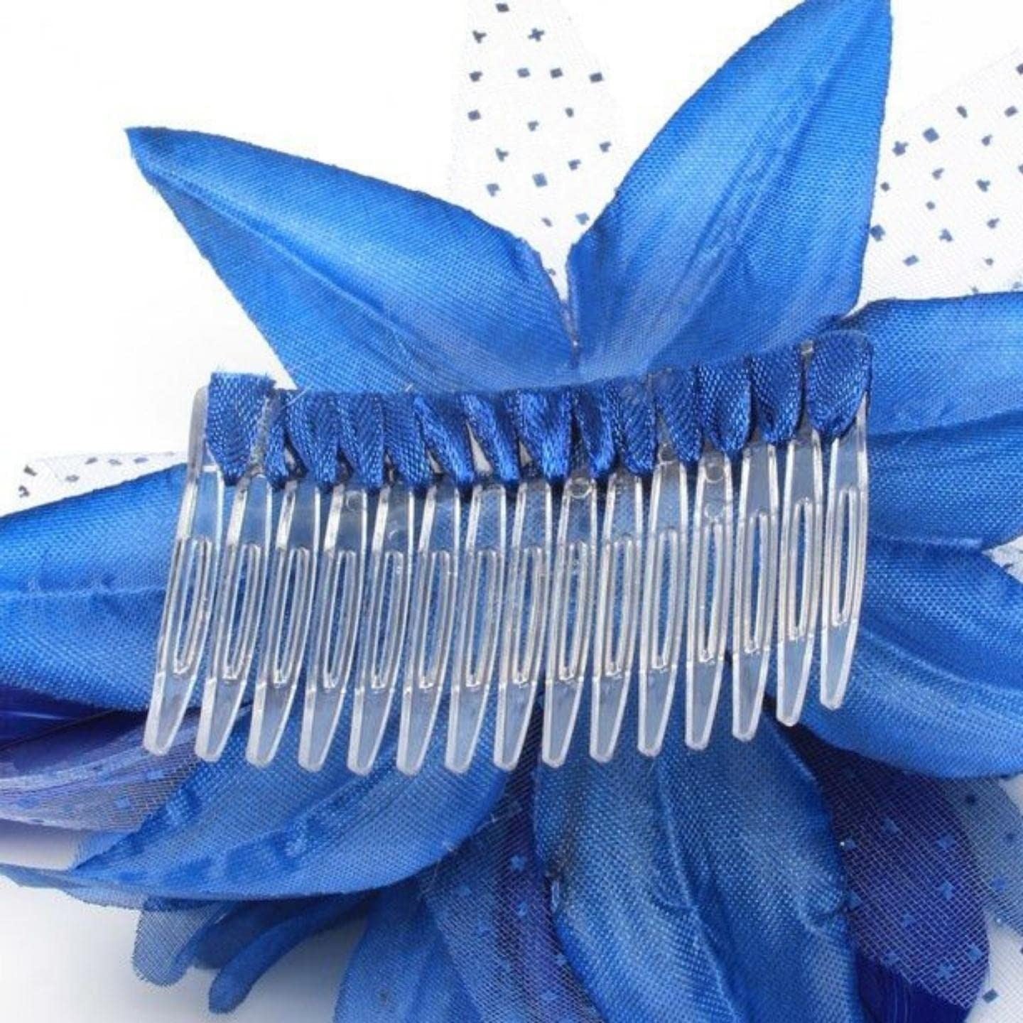 Fascinator Hair Fascinators Hair Fascinator Hair Clip Wedding Hats Royal Ascot Fascinator On Clear Comb Or Aliceband Suitable for Girls, Women, Ladies