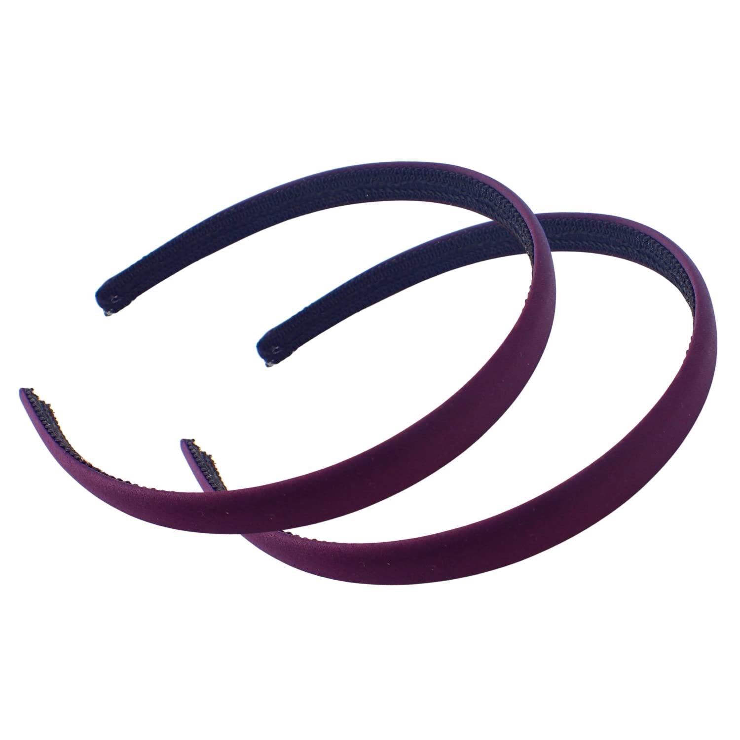 1.5cm Wide Satin Covered Alice Band for Girls and Women