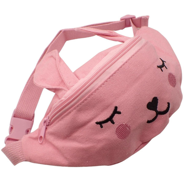Kids Small Bumbags Bum Bag Bumbag Bum-Bag Waist Bag Rabbit Bum Bag Rainbow Bum Bag Glitter Bumbags with Adjustable Belt Fanny Pack for Kids, Boys, Girls