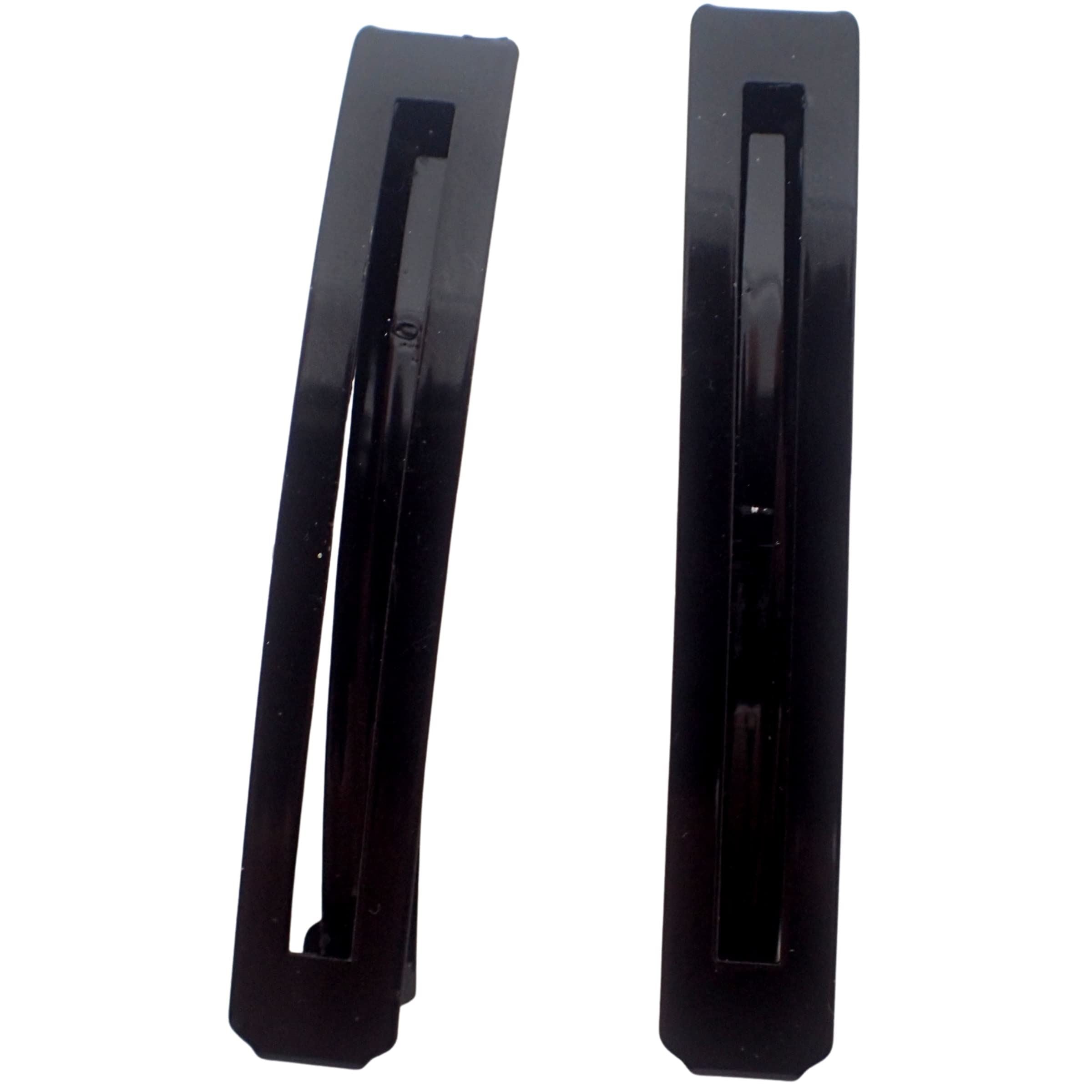 2pcs Open style Hair Clips, Hair Barrettes, Hair Slides, Hair Grips, Hairdressing Clips, Hair Accessories for Women, Metal barrette