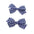 2pc Back to School Hair Bows Set Stylish Girls Clip-In Hair Bow Accessories Hair Clips Colourful School Hair Slide Girls, Kids, Children