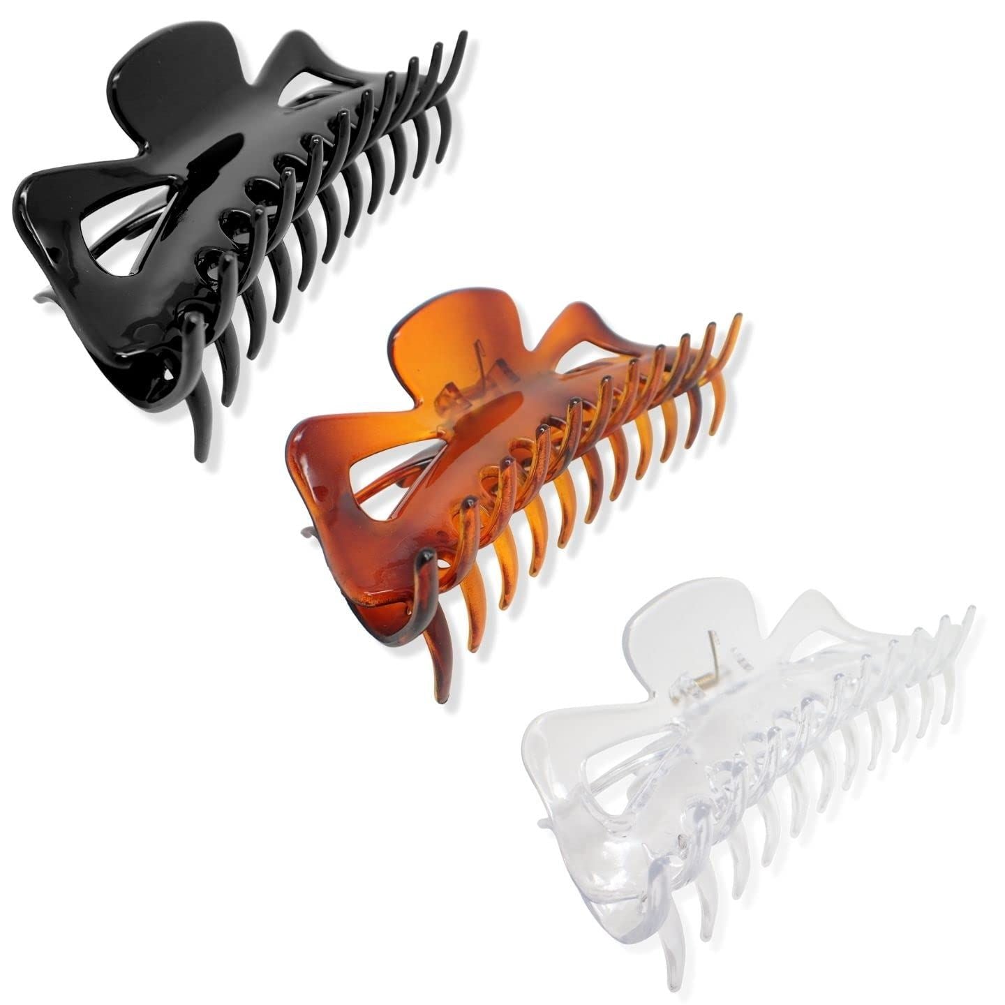 14cm Large Butterfly Shape Hair Claw Clamps For Ladies Thick Hair