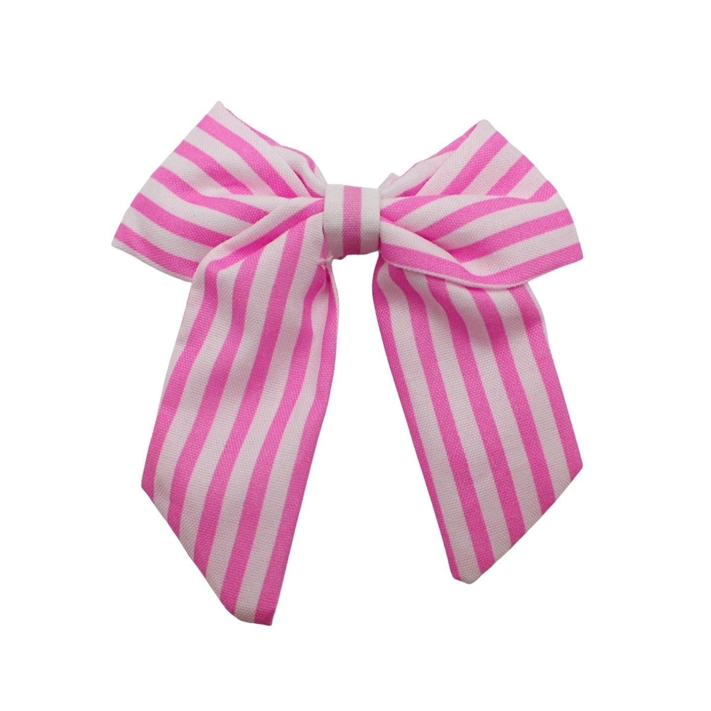 Satin Hair Bow Clip Barrette Cute Hair Styling Ribbon Bow Accessory on a Barrette Clip Bows for Girls, Kids, Women, Ladies for Wedding, Festival, Holiday