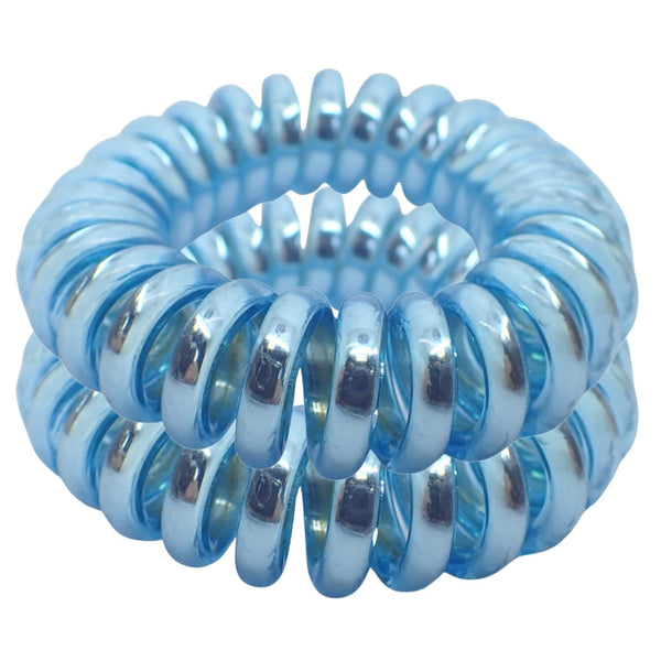 Colour Spiral Hair Ties Ponio Ponytail Band Hair Bobbles Elastic Hair Bands Hair Ties Hair Bands Hair Accessories for Women & Hair Accessories for Girls