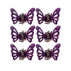 6pc Mini Butterfly Hair Clips for Women and Girls, Claw Clips, Hair Clips for Styling, Hair Claw Clip, Hair Accessories, Mini Hair Clips, Hair Claw Clips