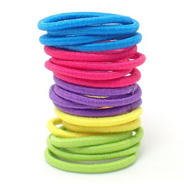Mini Tiny Hair Ties for Adults and Kids, Fabric Hair Ties, Small Hair Bands, Ponytail Holders, Kids Hair Bobbles, Small Hair Elastics, Hair Accessories for Girls