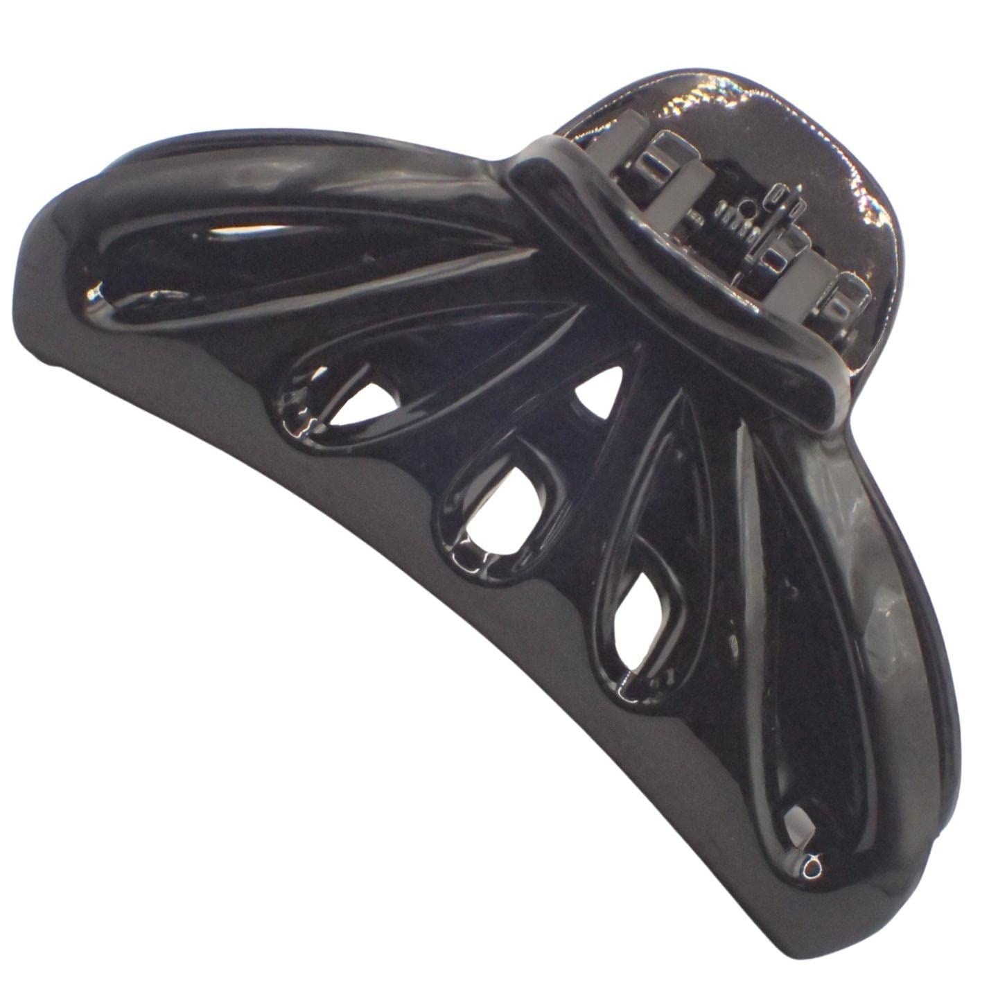 9cm Black or Brown Tort Hair Claw Clip, Detailed Hair Claw for Women & Girls, Thick Hair Claw, Hair Clips Women Claw Clips, Medium Clamps & Claws for Thick Hair