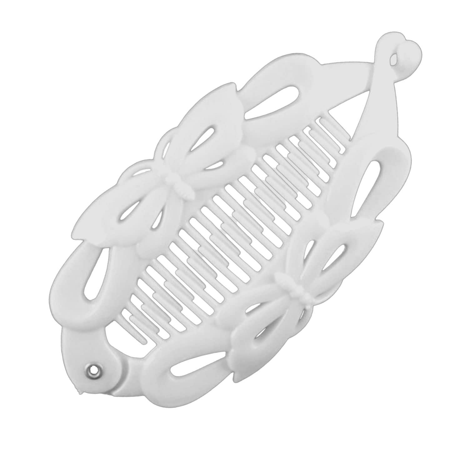 Hair Banana Clips Banana Fish Women Ladies Girls Kids Long Thick Wide Tooth Comb Pins Light Double Grippers Styling Products