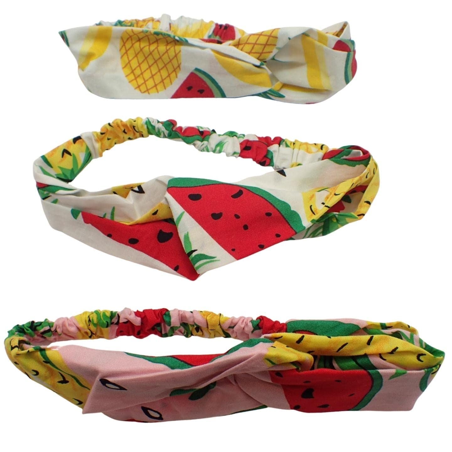 Headband Bandeau Headbands Knotted Head Band Unicorn Headband Kids Hair Headbands Gingham Headbands School Headbands Bandeau Bandeaux For Children, Kids, Girls, Boys