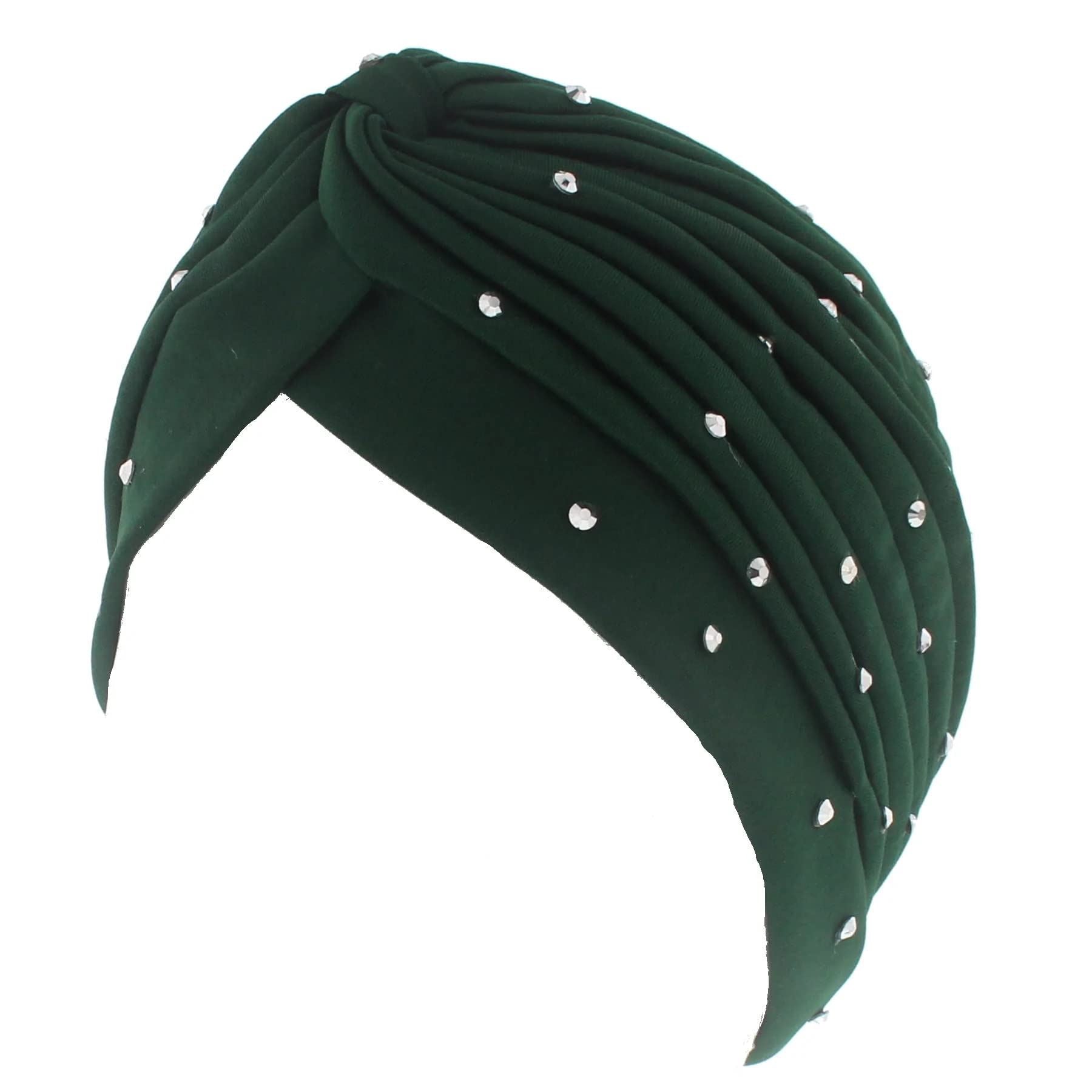 Hair Turban Head Wrap Sleep Cap Bonnet Hair Scarf Hairwrap Turbans Stretchy Elastic Hair Towel Chemo Hat Women's Fashion Turbans Women Ladies